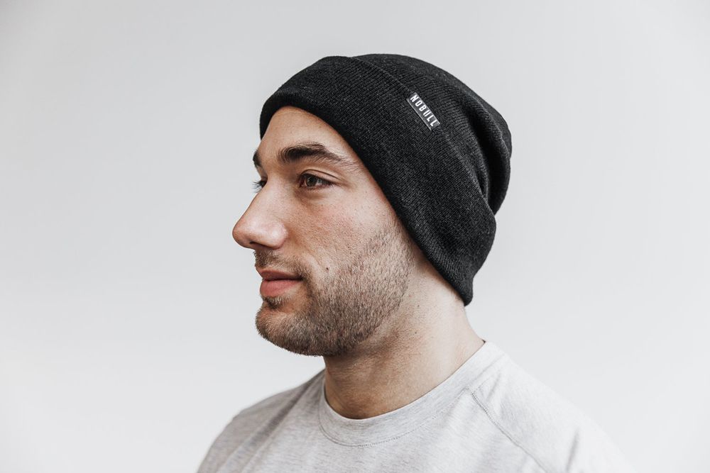 NOBULL Cuffed Beanie - Black - Ireland (6052LJGZO)